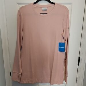 Columbia Women's Long Sleeve Tee - Light Pink